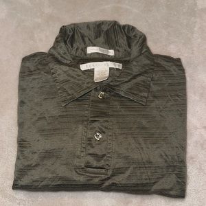 Beautiful Men’s Perry Ellis Mercerized Cotton Polo Short Sleeve Shirt